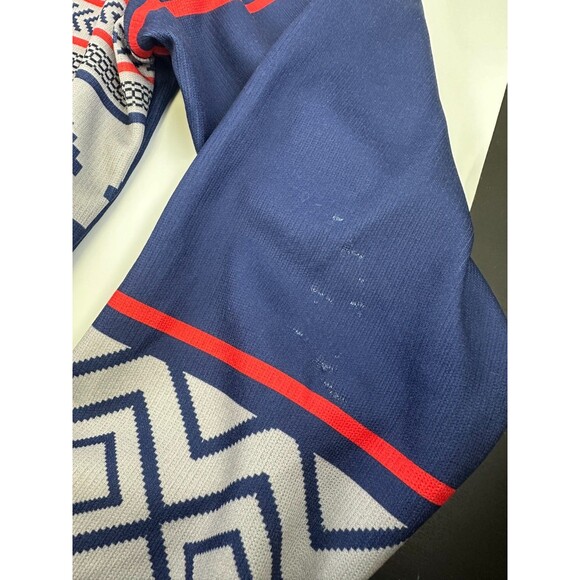 USA Soccer Ugly Christmas Sweater Shirt Pullover Lightweight Blue Red Mens 3XL - Picture 3 of 13